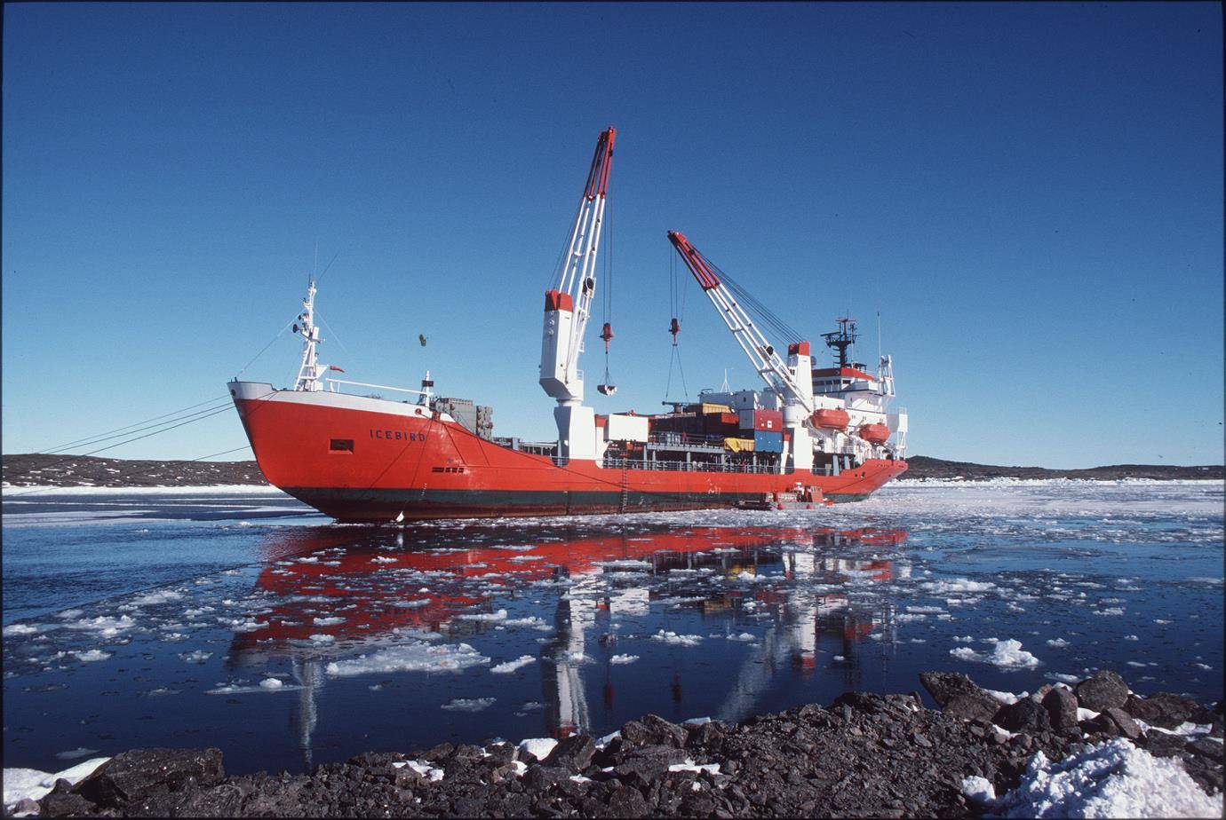 Bob McEwan Icebird Horseshoe Harbour