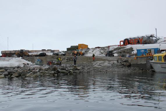 The Casey wharf