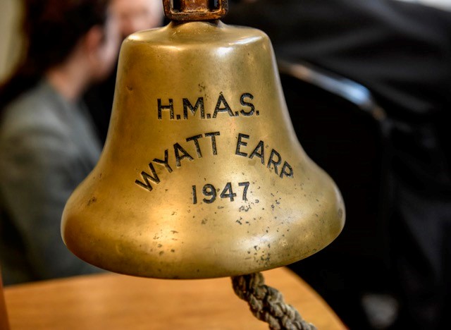 Wyatt Earp, ships bell Wyatt Earp, ships bell