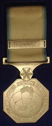 Australian Antarctic Medal Front Australian Antarctic Medal