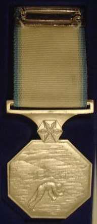 Australian Antarctic Medal Rear Australian Antarctic Medal