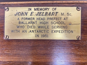 John E Jelbart plaque John E Jelbart
