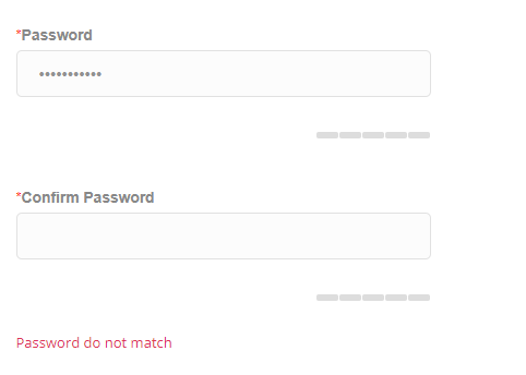 Password Error